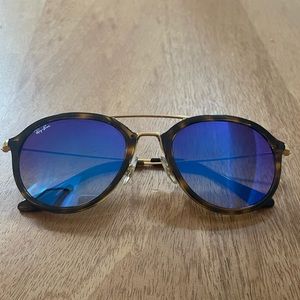 Ray Ban Blaze Double Bridge Sunglasses